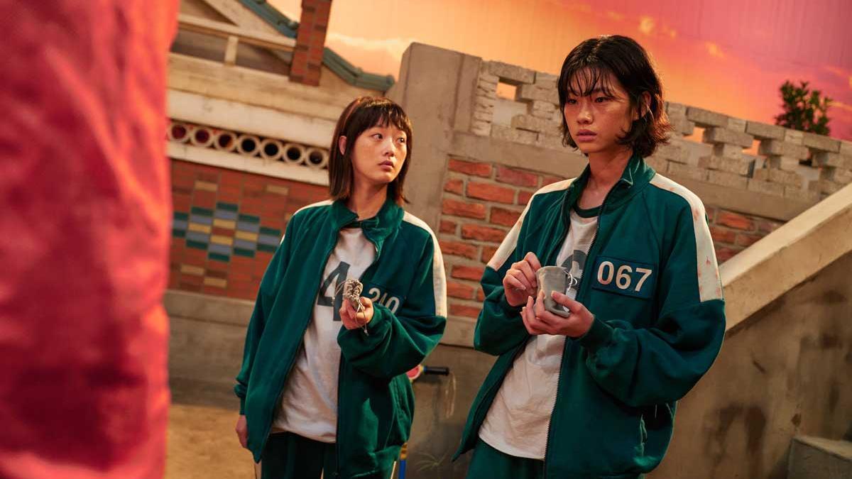 Dos de las mujeres protagonistas de 'El juego del calamar', HoYeon Jung y Lee Yoo-mi