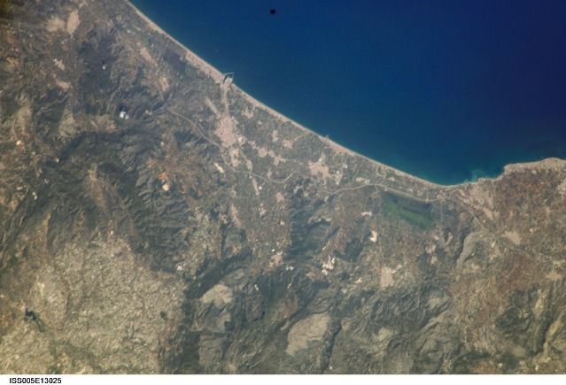 La Comunitat Valenciana, vista desde el espacio