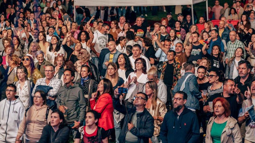 Espectadores durante la primera edición del Son de Vilanova Fest el verano pasado.