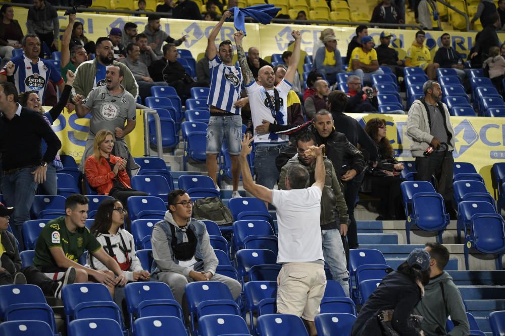 Así se celebró el gol de Domingos al Las Palmas