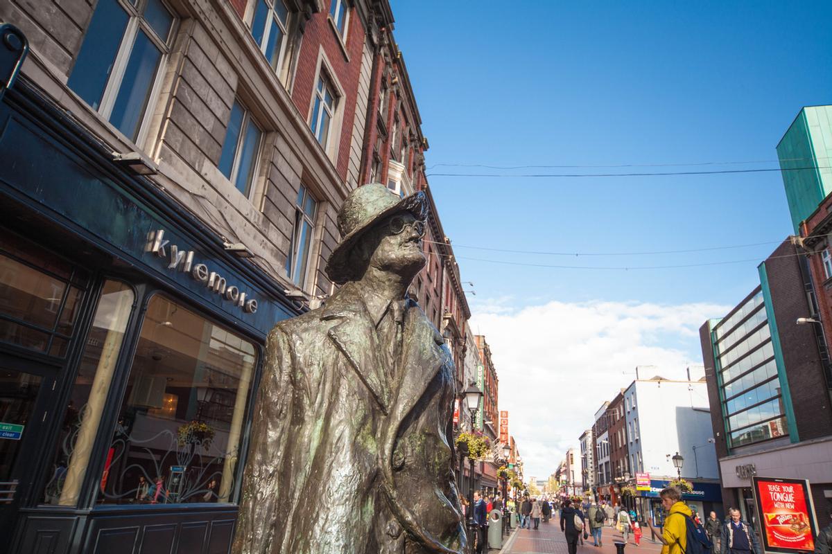 Estatua de James Joyce