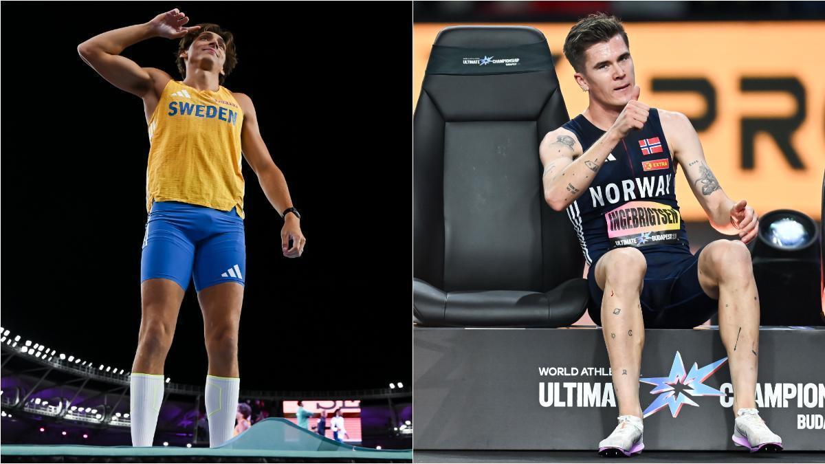 Duplantis e Ingebrigtsen se mitifican aún más en la gran fiesta del ‘Ultimate’