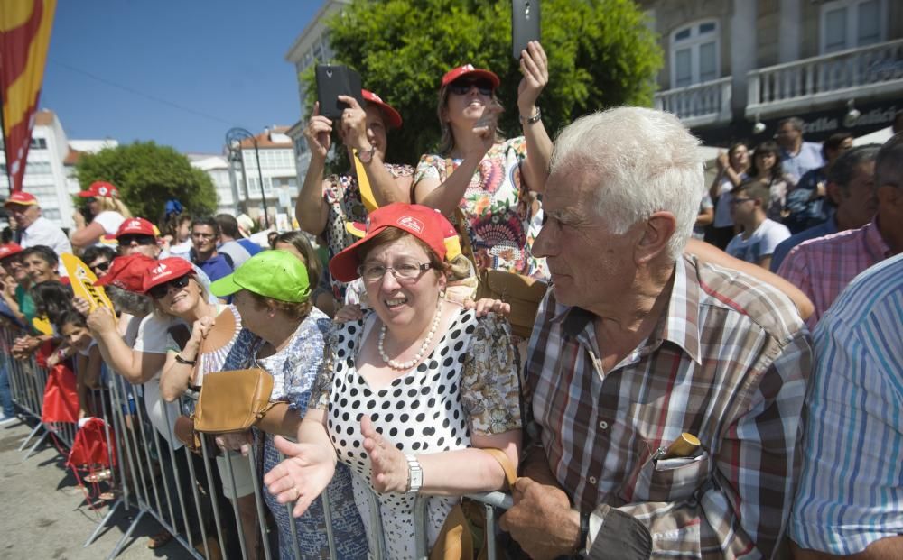 La Vuelta 2016 abarrota Betanzos