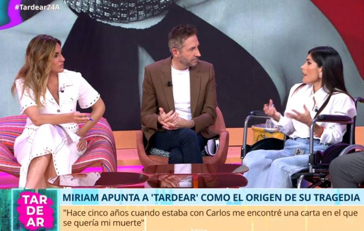 Miriam Saavedra necesita ir en silla de ruedas tras el accidente