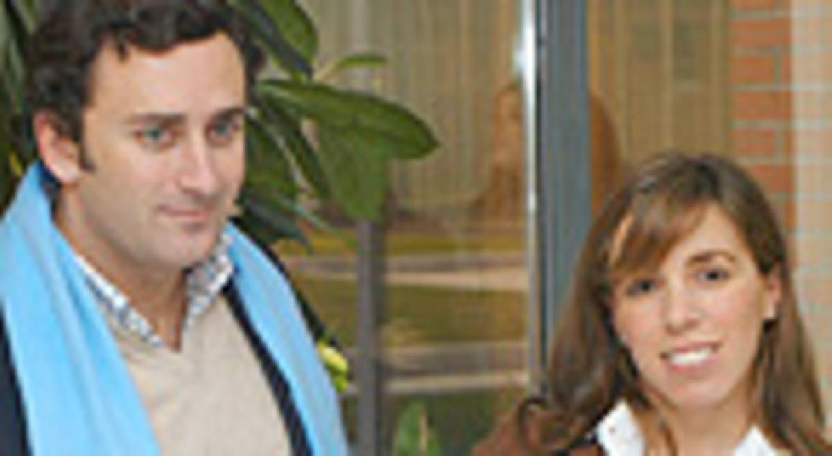 Alejandro Agag i Ana Aznar. Alejandro Agag i Ana Aznar.