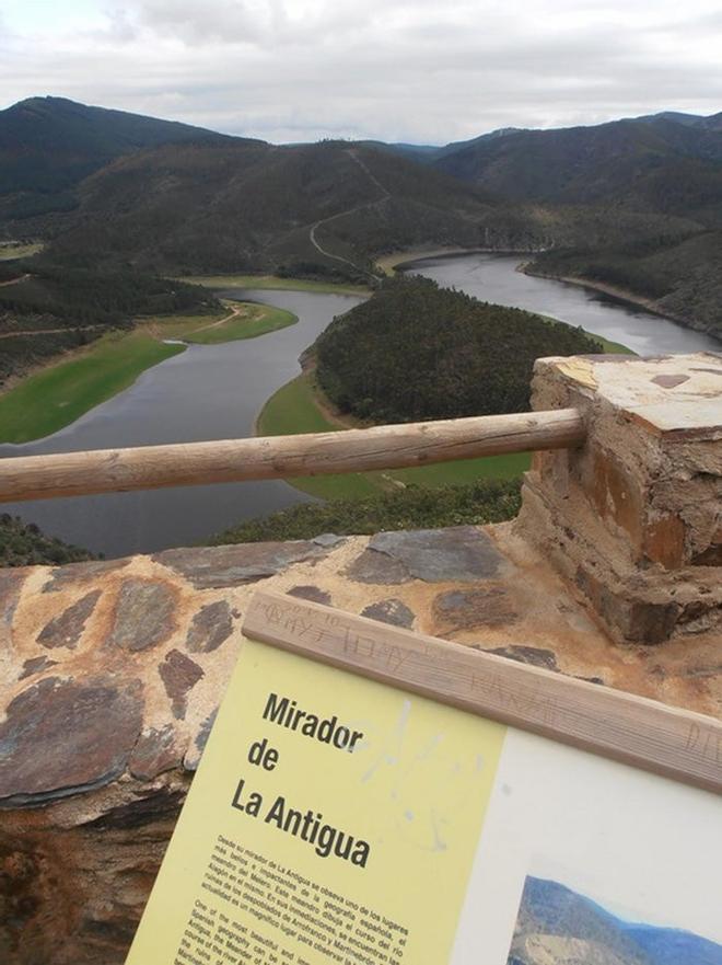 Mirador de La Antigua, Riomalo de Abajo, Cáceres