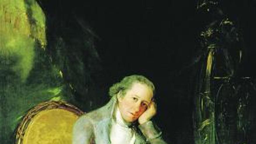 El retrato de Goya a Jovellanos guardado en el Museo del Prado.