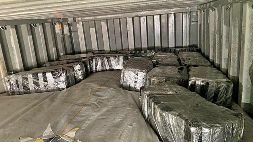 Els Mossos comissen 500 quilos  de cocaïna al port de Barcelona