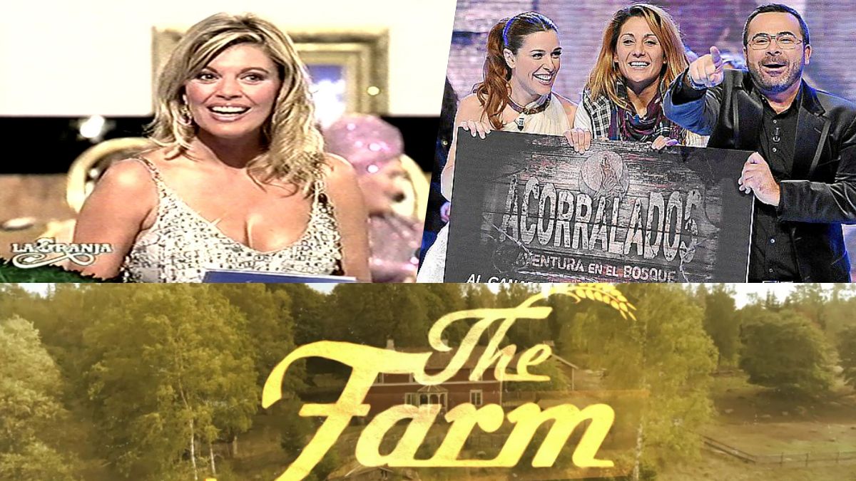 Terelu Campos, Jorge Javier Vázquez y Raquel Sánchez Silva, presentadores de las adaptaciones españolas de 'The farm'