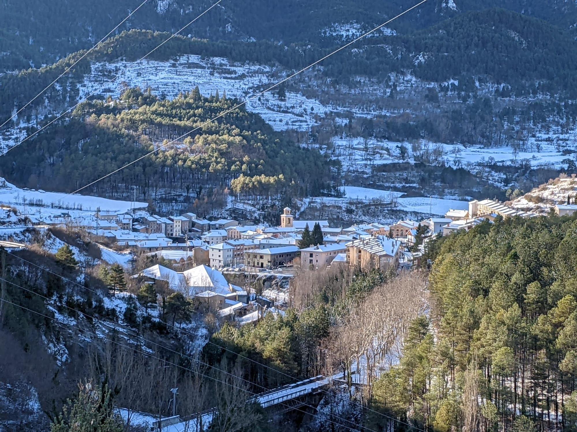 Paisatges nevats al Berguedà