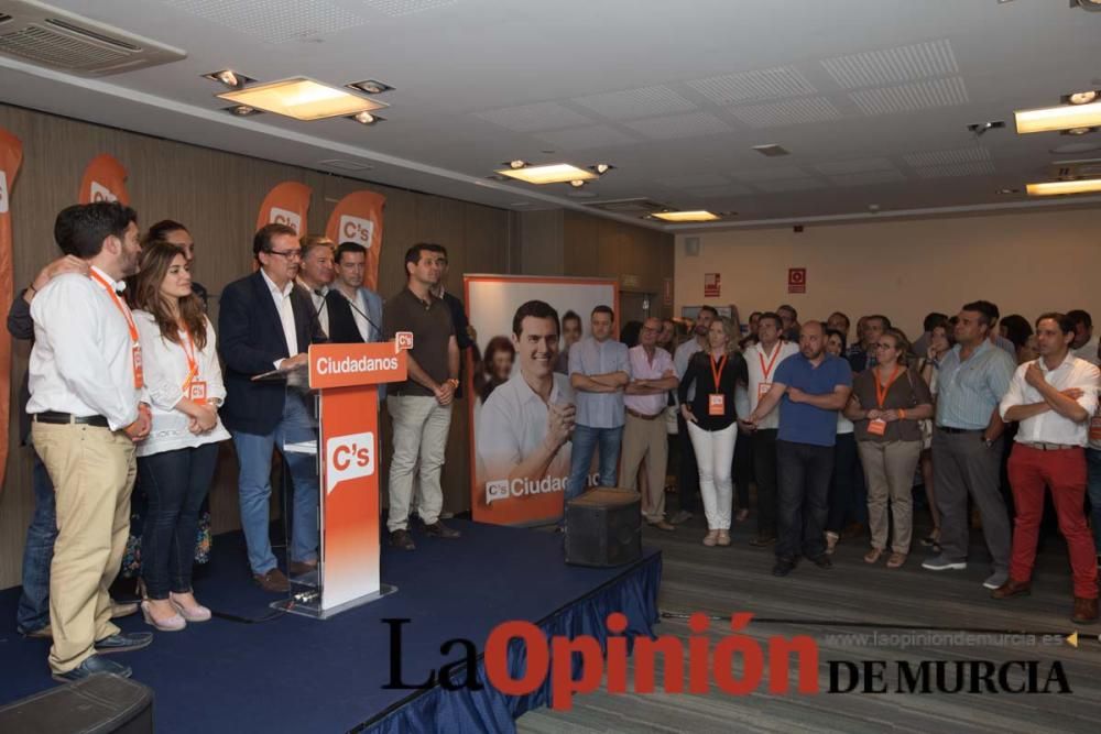 Noche electoral en Ciudadanos