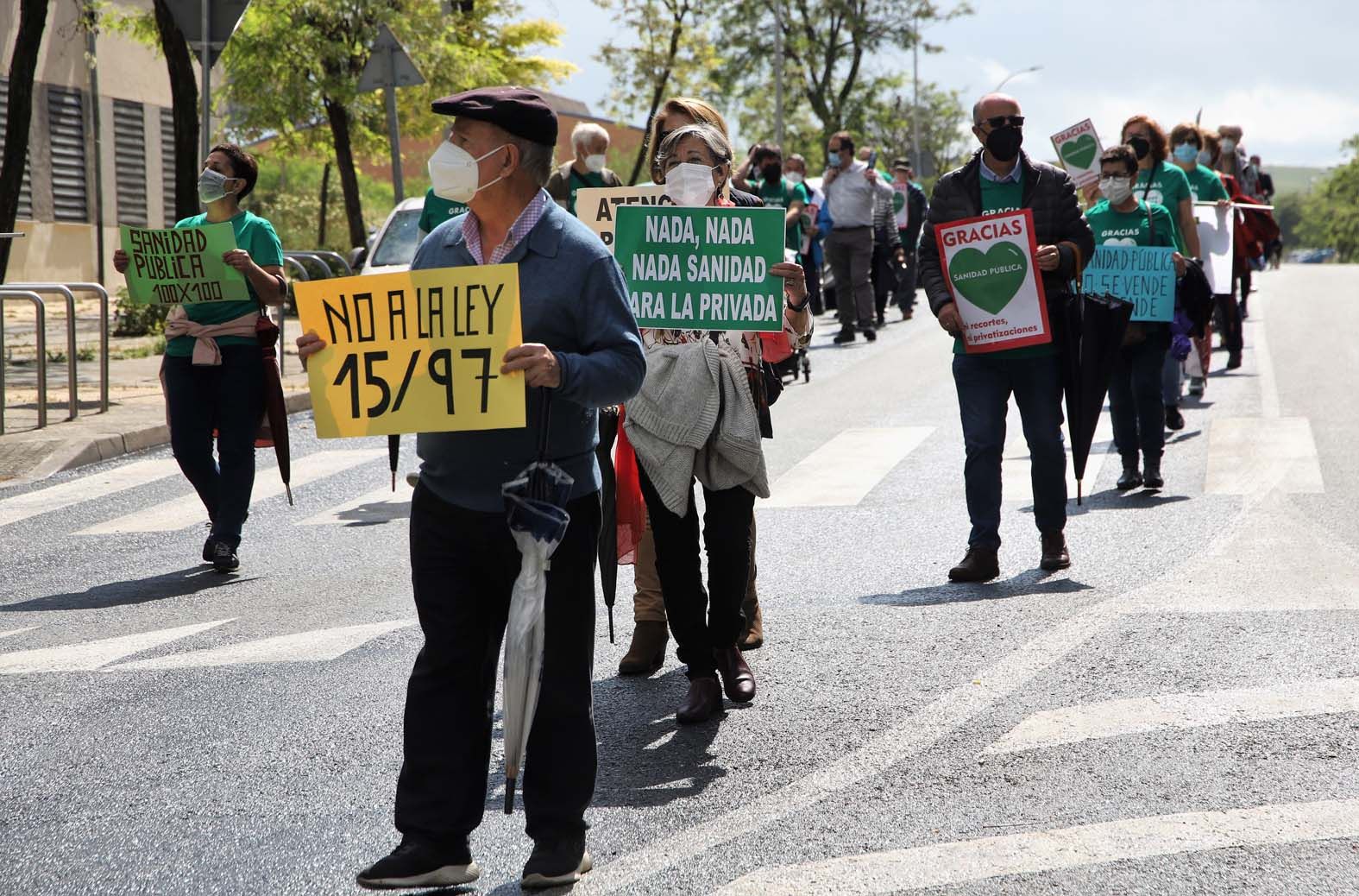 Marcha por la sanidad pública