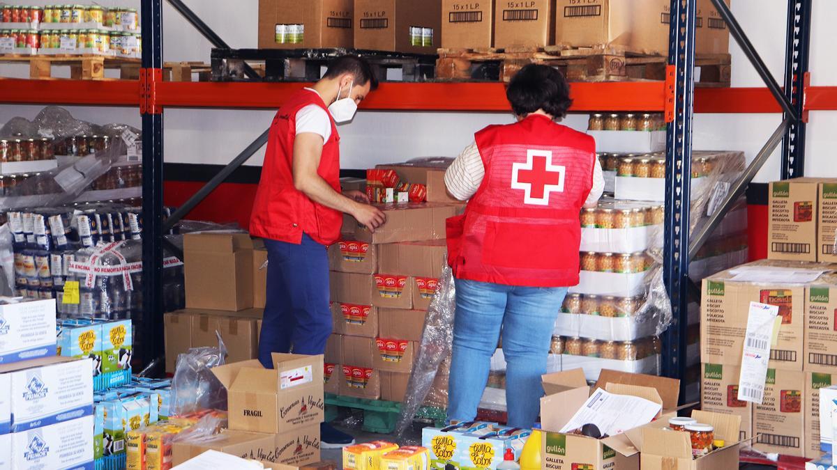 Voluntarios de Cruz Roja Española en Zamora