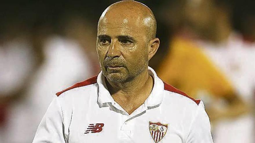 Jorge Sampaoli, nuevo técnico del Sevilla.