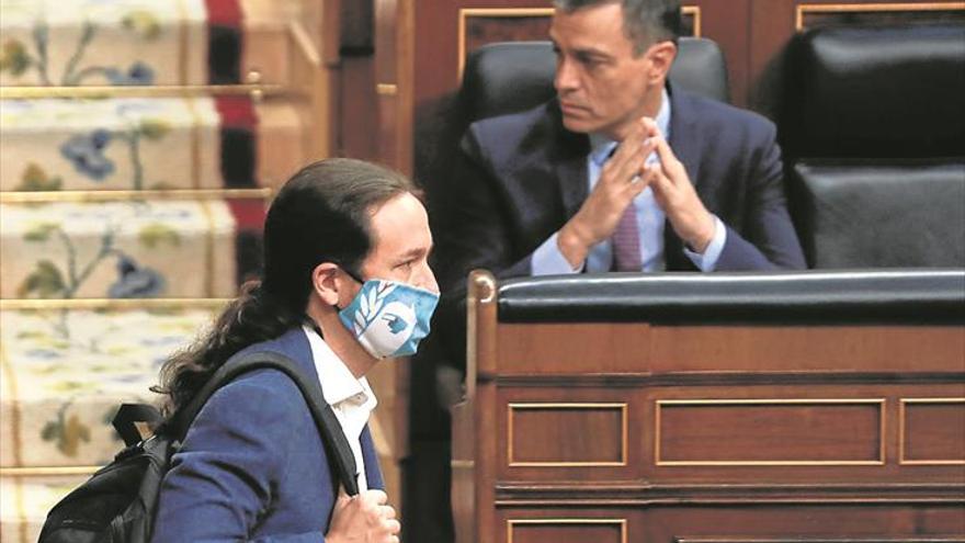 PSOE y Podemos aparcan el tributo a la riqueza para la reconstrucción