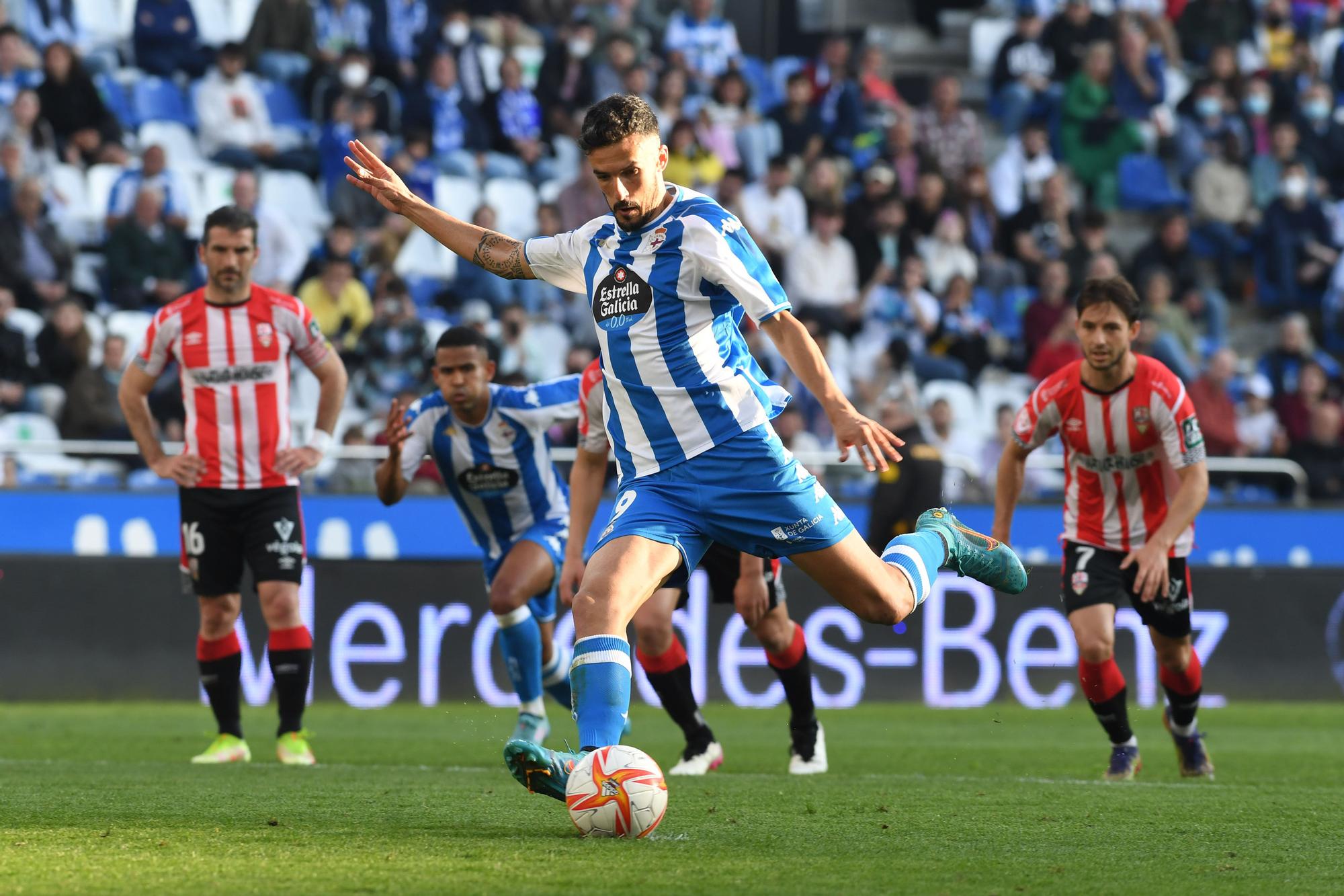 Deportivo 3 - 0 UD Logroñés