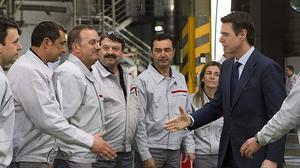 El ministre d’Indústria, José Manuel Soria, declara que el futur passa per adaptar-se a les exigències de l’economia.