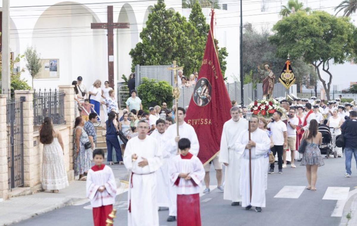 Ca n’Escandell celebra San Pablo con mucho ritmo