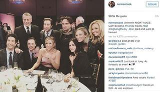 Primera foto conjunta de 'Friends' y 'Big bang theory'