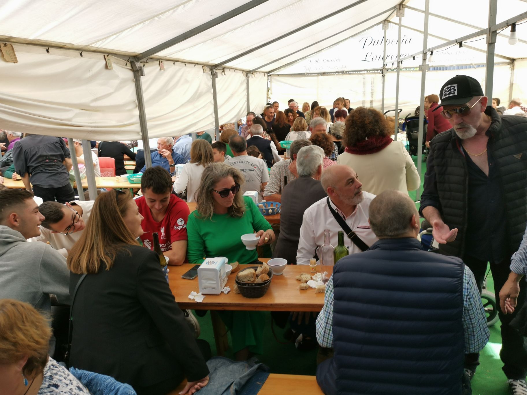 Fe y comida arropan al San Martiño en Moaña