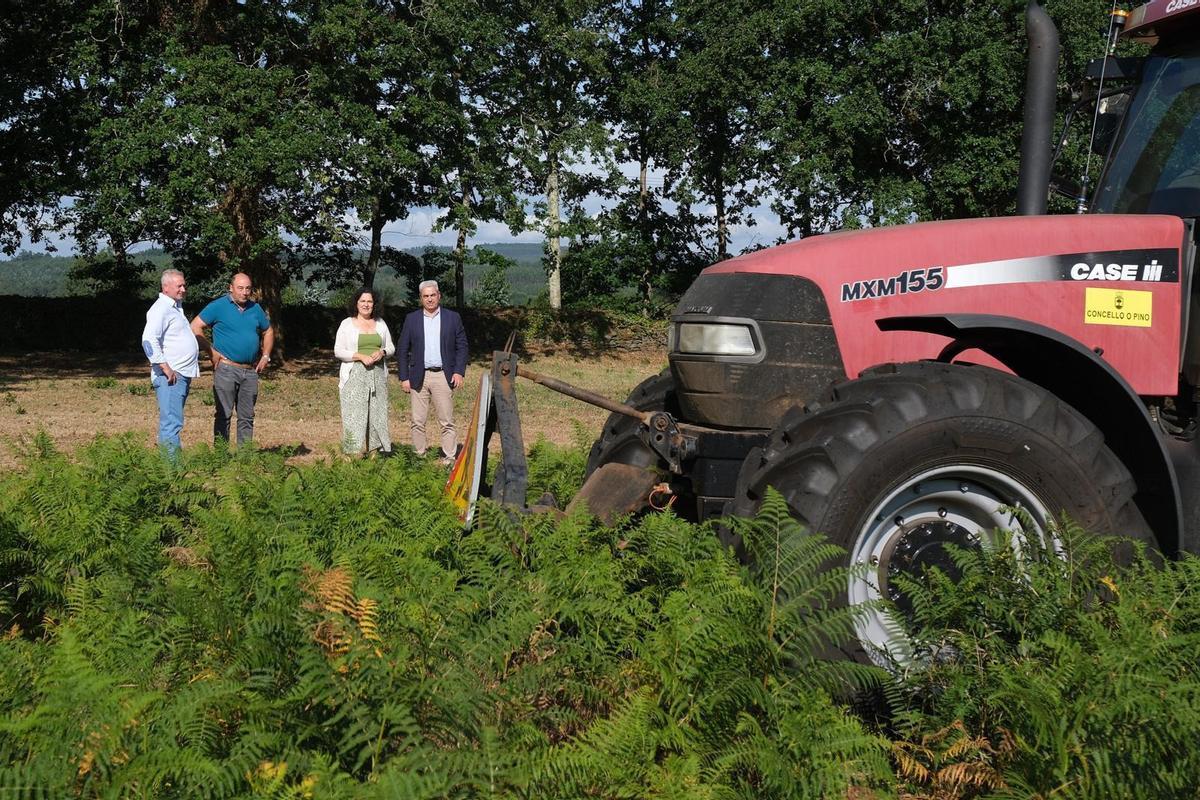Visita institucional para comprobar a efectividade do plan Rural Activo