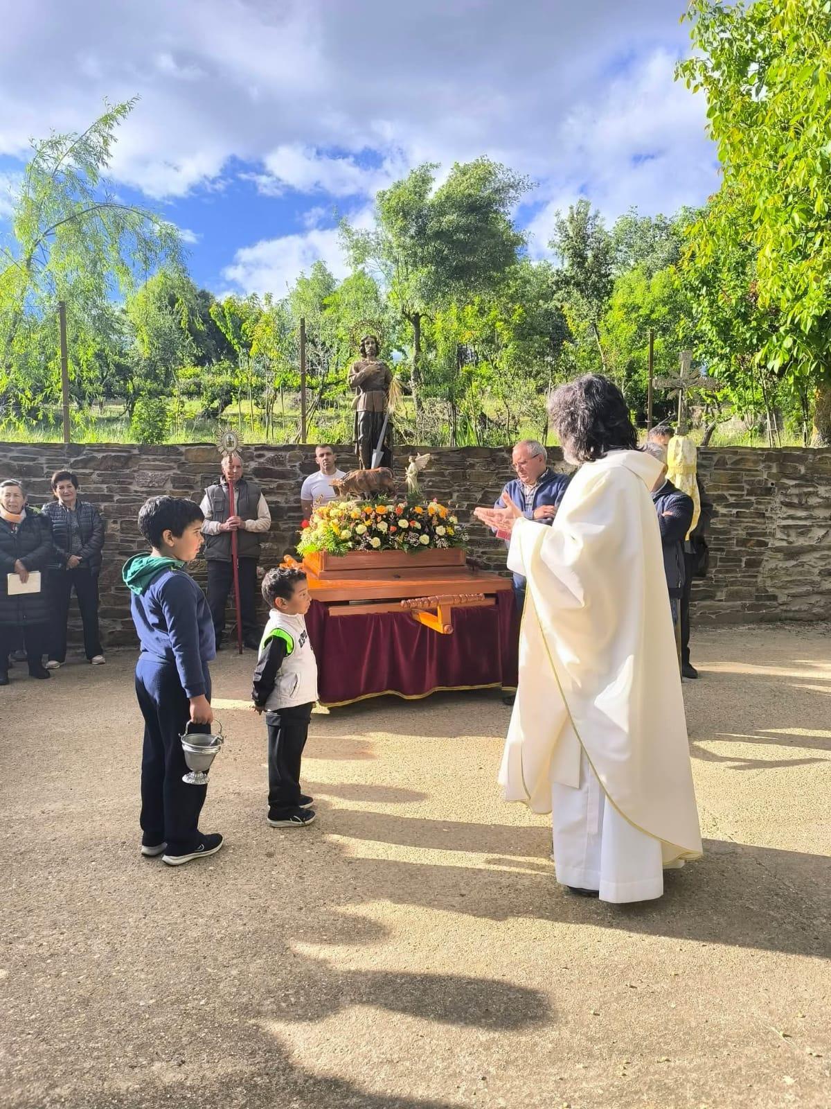 Celebración de San Isidro en Trabazos.
