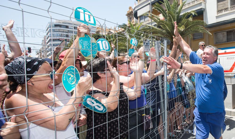 Hogueras 2018: Mascletá de las Hogueras de Alicante de 23 de junio.