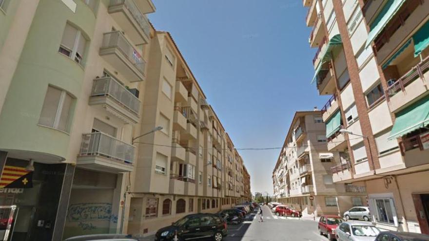 La calle Quintana de La Vila Joiosa, donde ha tenido lugar la muerte