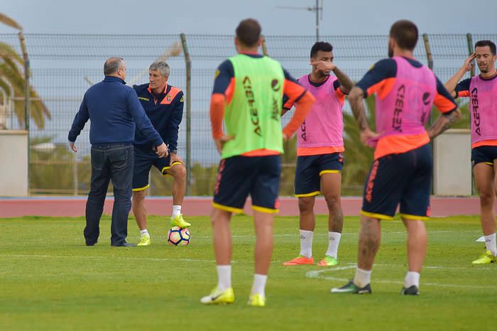 Entrenamiento de la Unión Deportiva