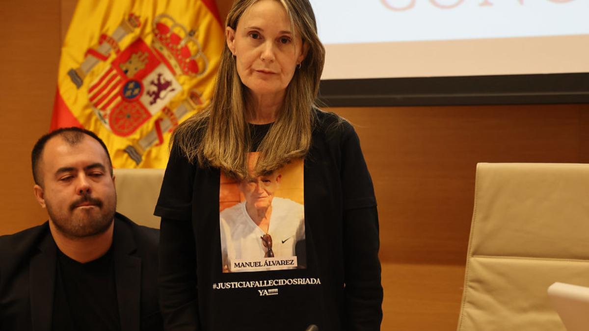 Rosa Álvarez en la comisión de la dana en el Congreso de los Diputados