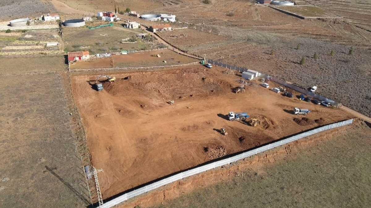 Área donde se realizarán los sondeos en busca de energía geotérmica en Trevejos (Vilaflor)