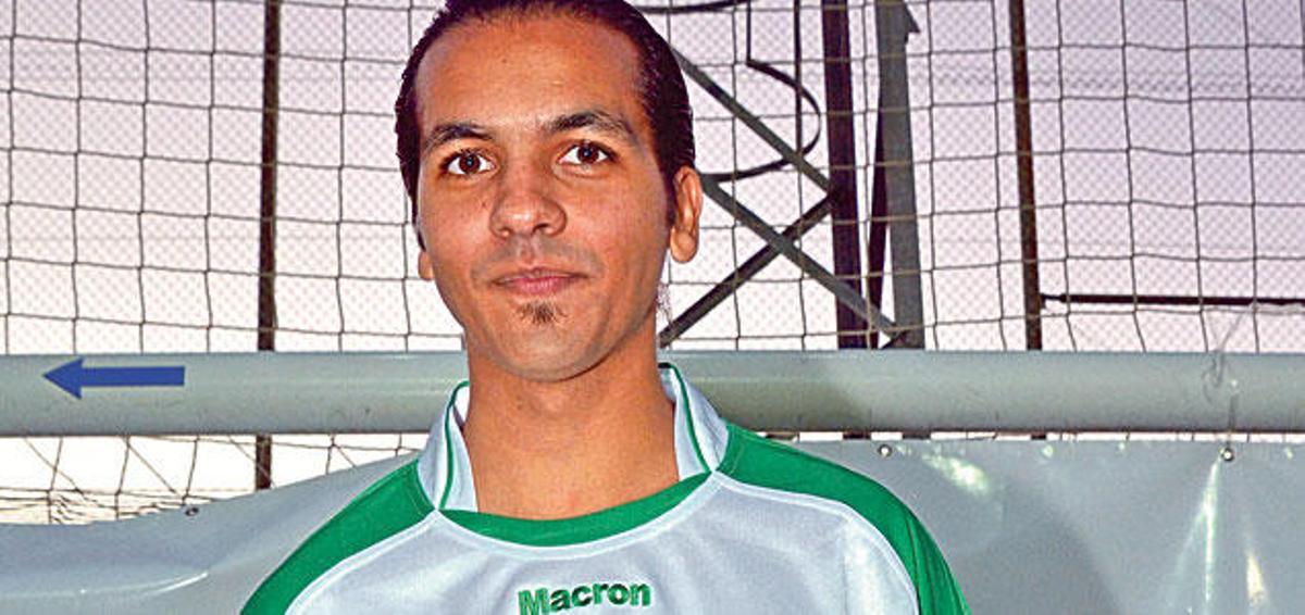 Farruquito, dispuesto a dar el ´sus´ al partido, ayer en S´Indioteria.