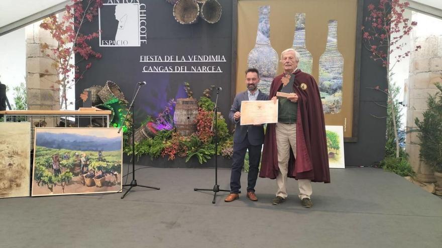 La DOP del vino de Cangas premia a los impulsores de la recuperación del sector