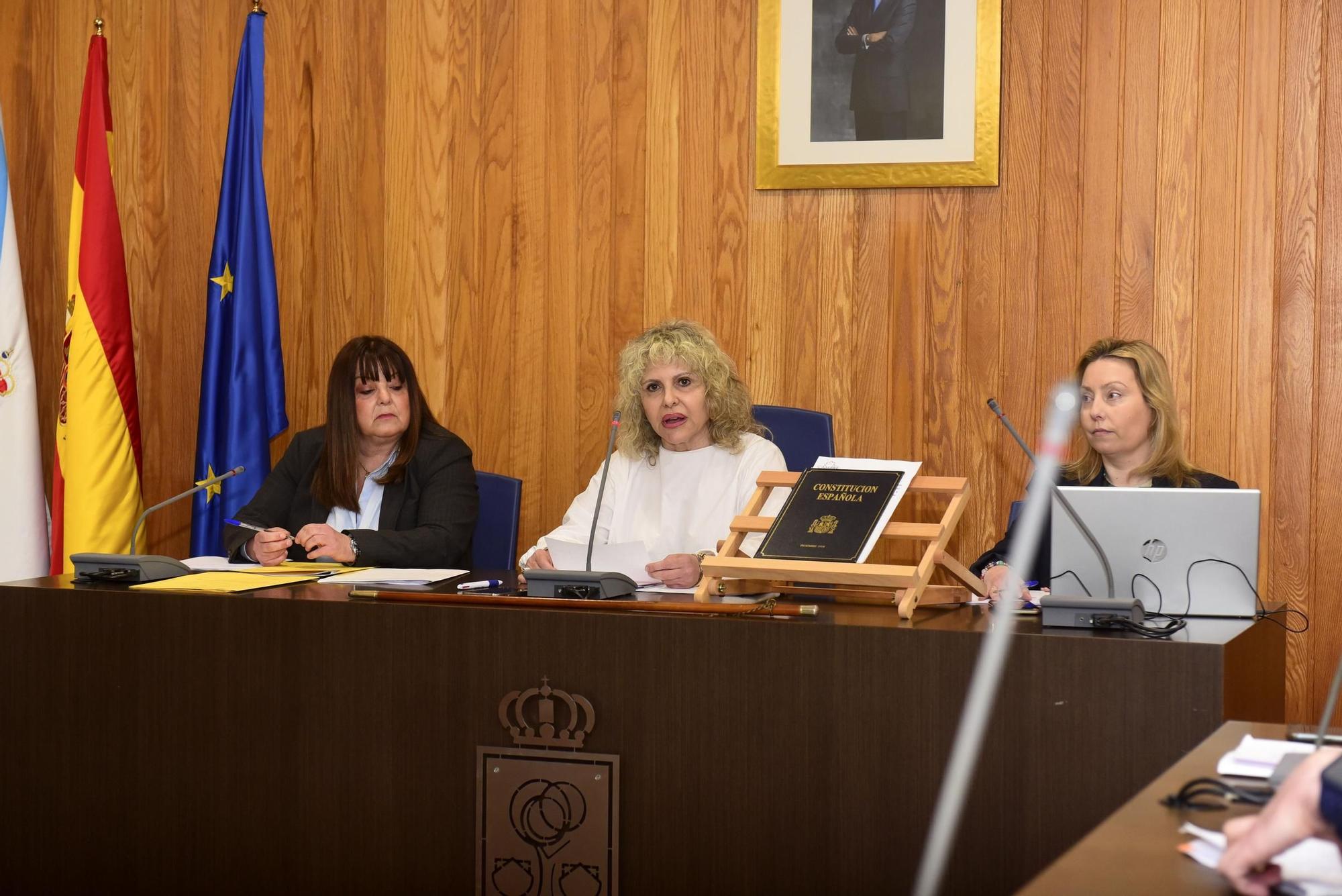 Pleno de elección de Diana Piñeiro como nueva alcaldesa de Cambre