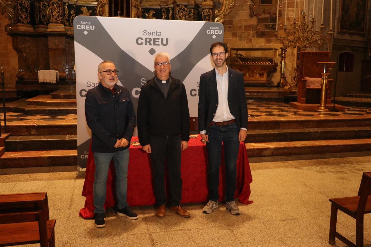 Alfredo Claret, Nadal Bernat y Antoni Pons.