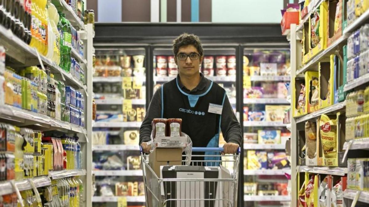 Trabajador de Caprabo