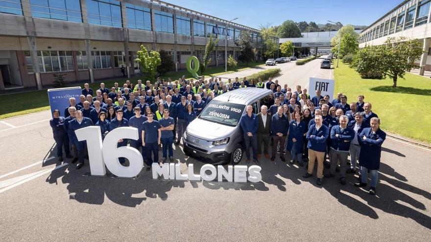 Así fue la salida del coche 16 millones de Stellantis