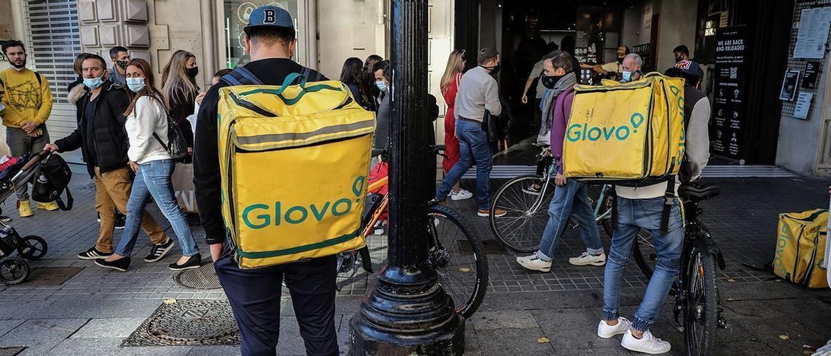 Riders de Glovo.