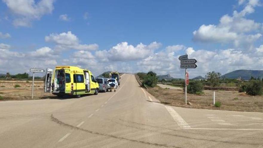 Radfahrer bei Unfall in Gemeinde Llucmajor schwer verletzt