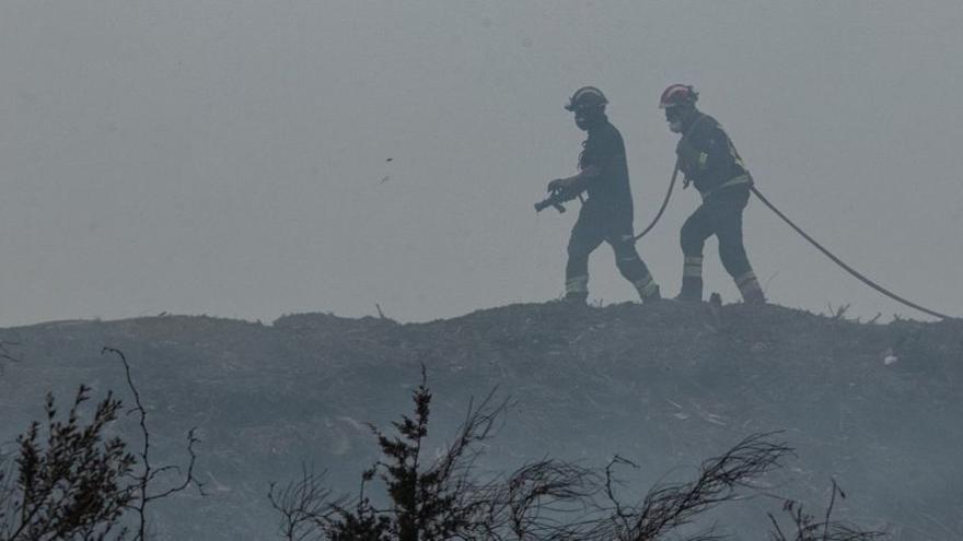 El incendio más largo del año