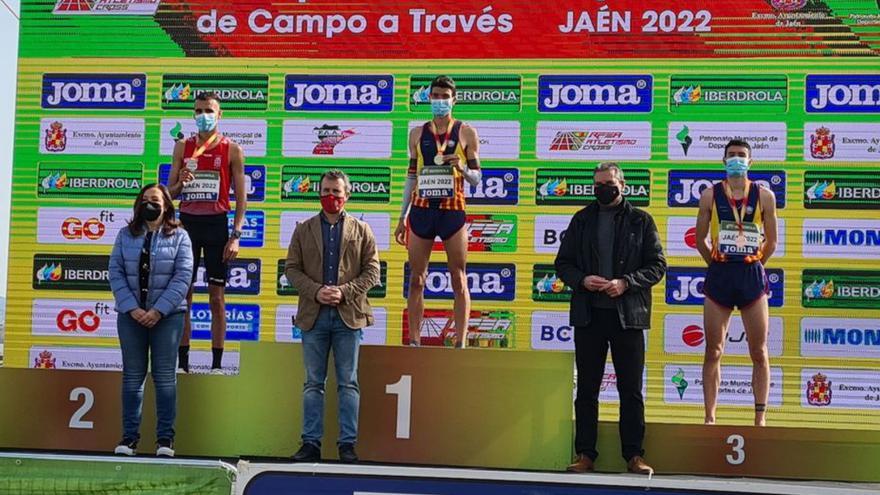 Adel Mechaal y Carla Gallardo, campeones de España en Jaén