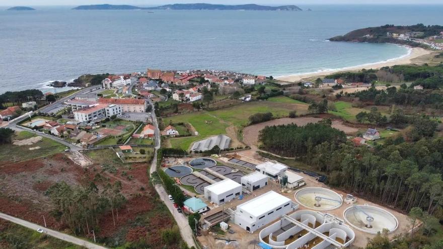 Entra en pruebas la depuradora de Sanxenxo que recogerá las aguas de la orilla norte de la ría de Pontevedra