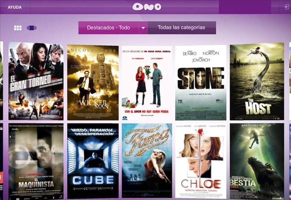 Imatge d’’Ono TV Online’.