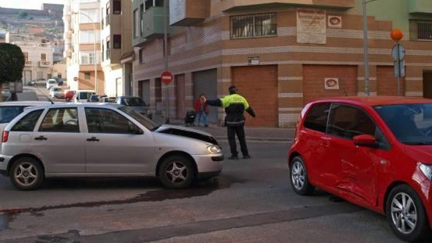 Accidente en la entrada a Onda