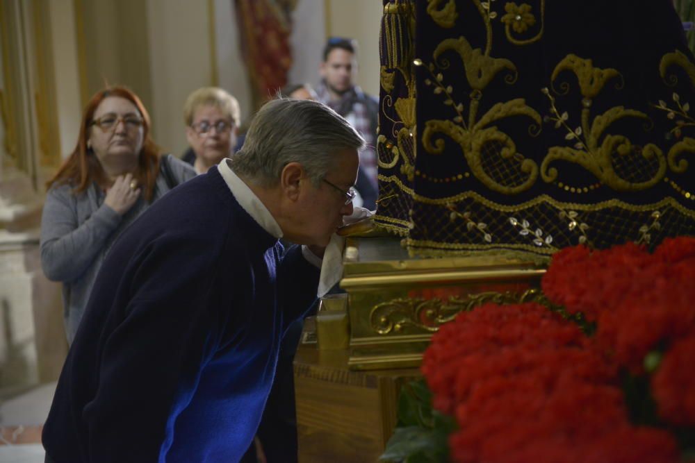 Besapié al Cristo de Medinaceli en San Juan