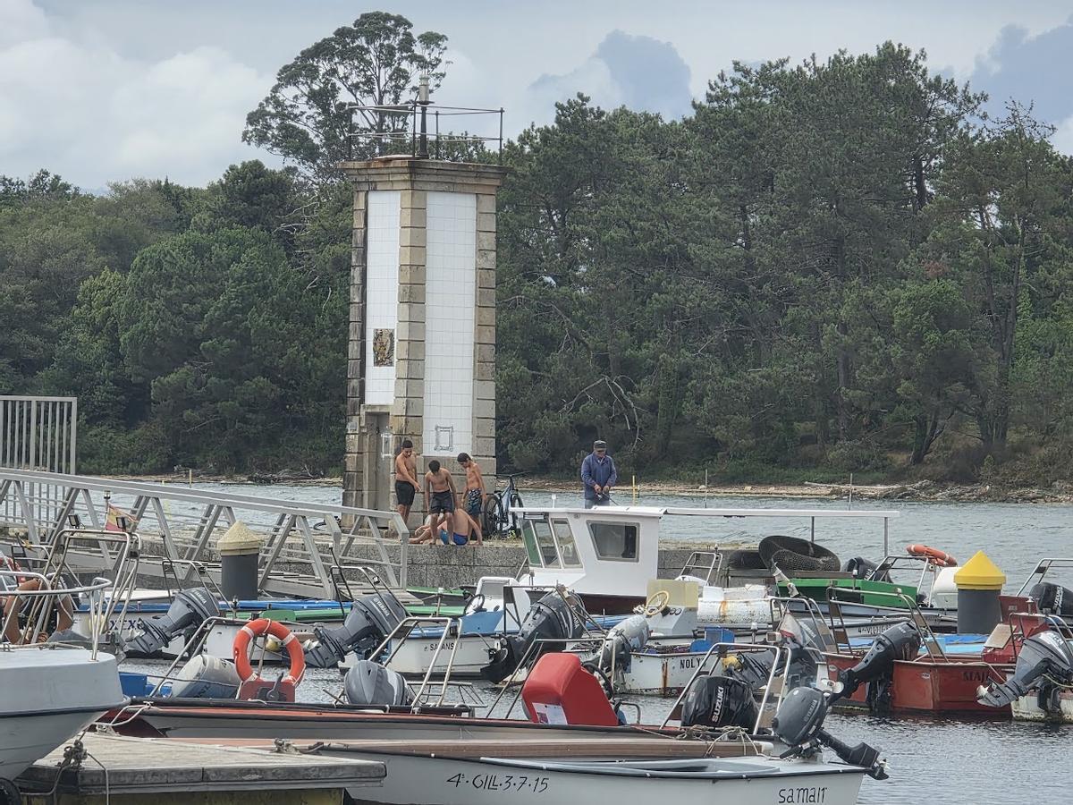 Pesca deportiva en Carril.