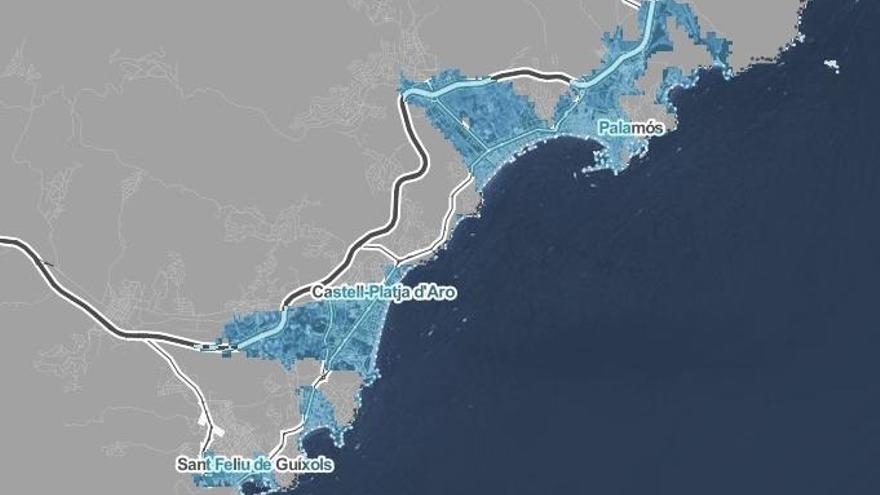 Palamós, Sant Feliu de Guíxols o Platja d&#039;Aro es veuran afectats.