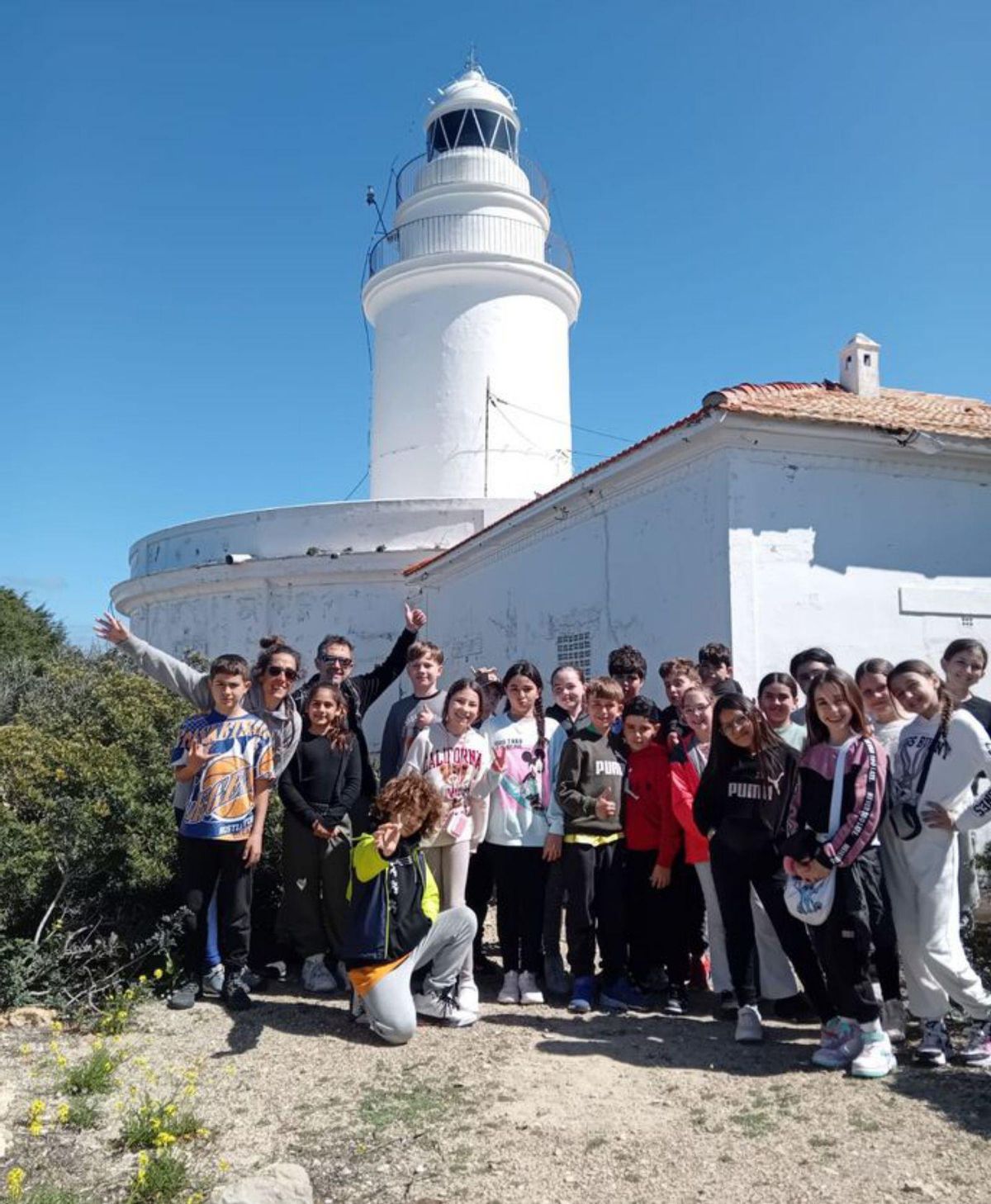 Lecciones de mar y pesca para el colegio Es Vedrà