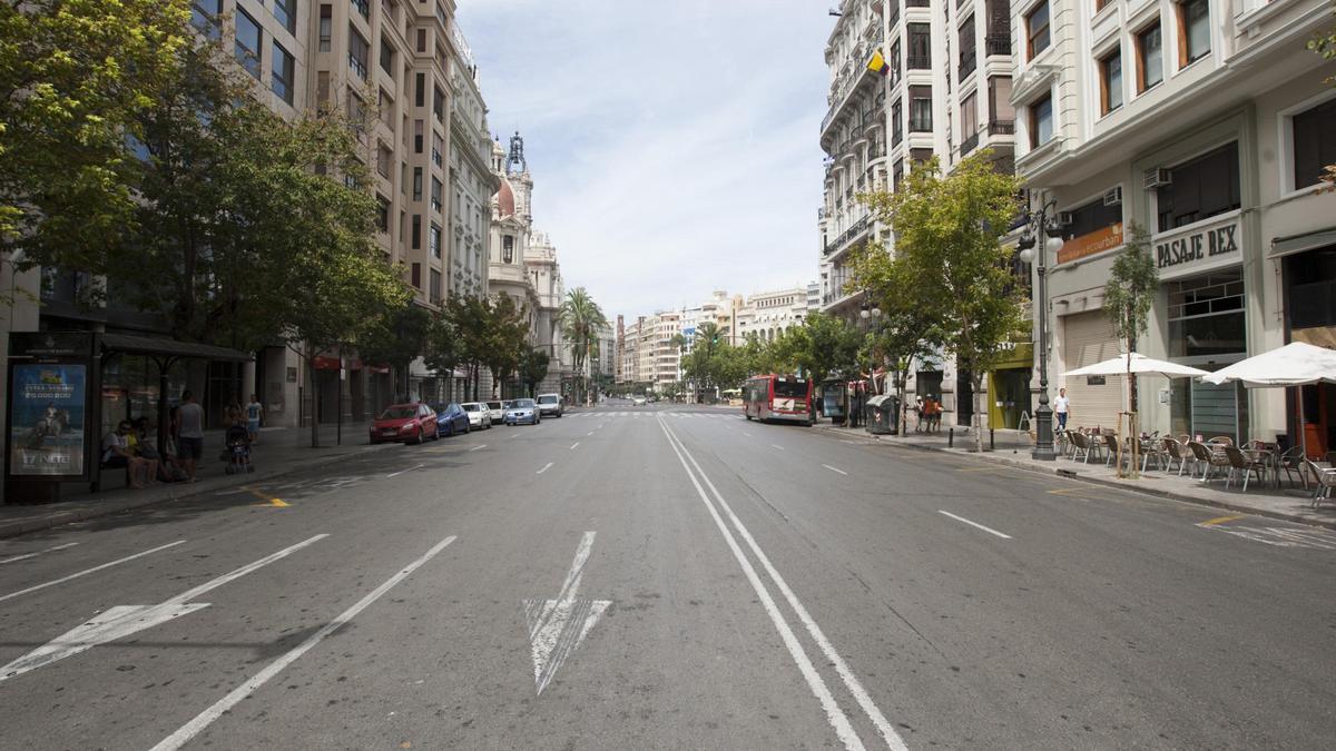 Avenida Marqués de Sotelo, en una imagen de archivo.