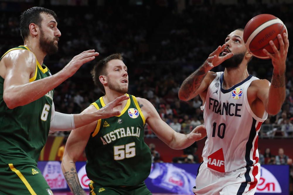 Mundial de baloncesto: Francia - Australia